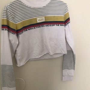 Vans Long sleeve crop top